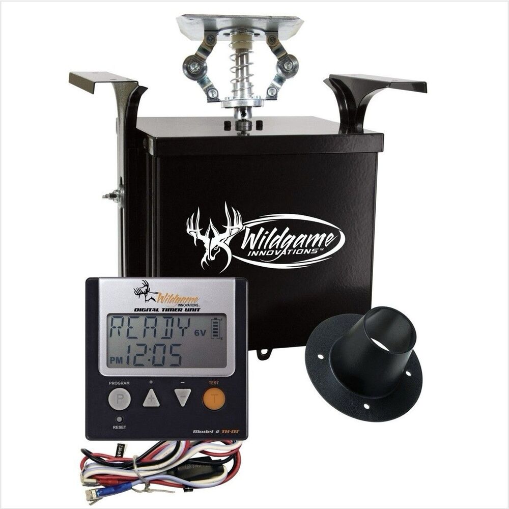 Wildgame Innovations Evolution 6V Digital Deer Game Feeder Kit WGIPU0030 Analog